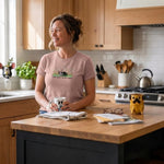 bloom where you are planted boston t shirt (apparel_kitchen_woman)