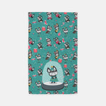 Festive Bostons Tree Towel