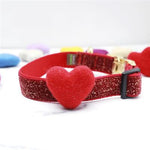 Single Heart Collar Accessory