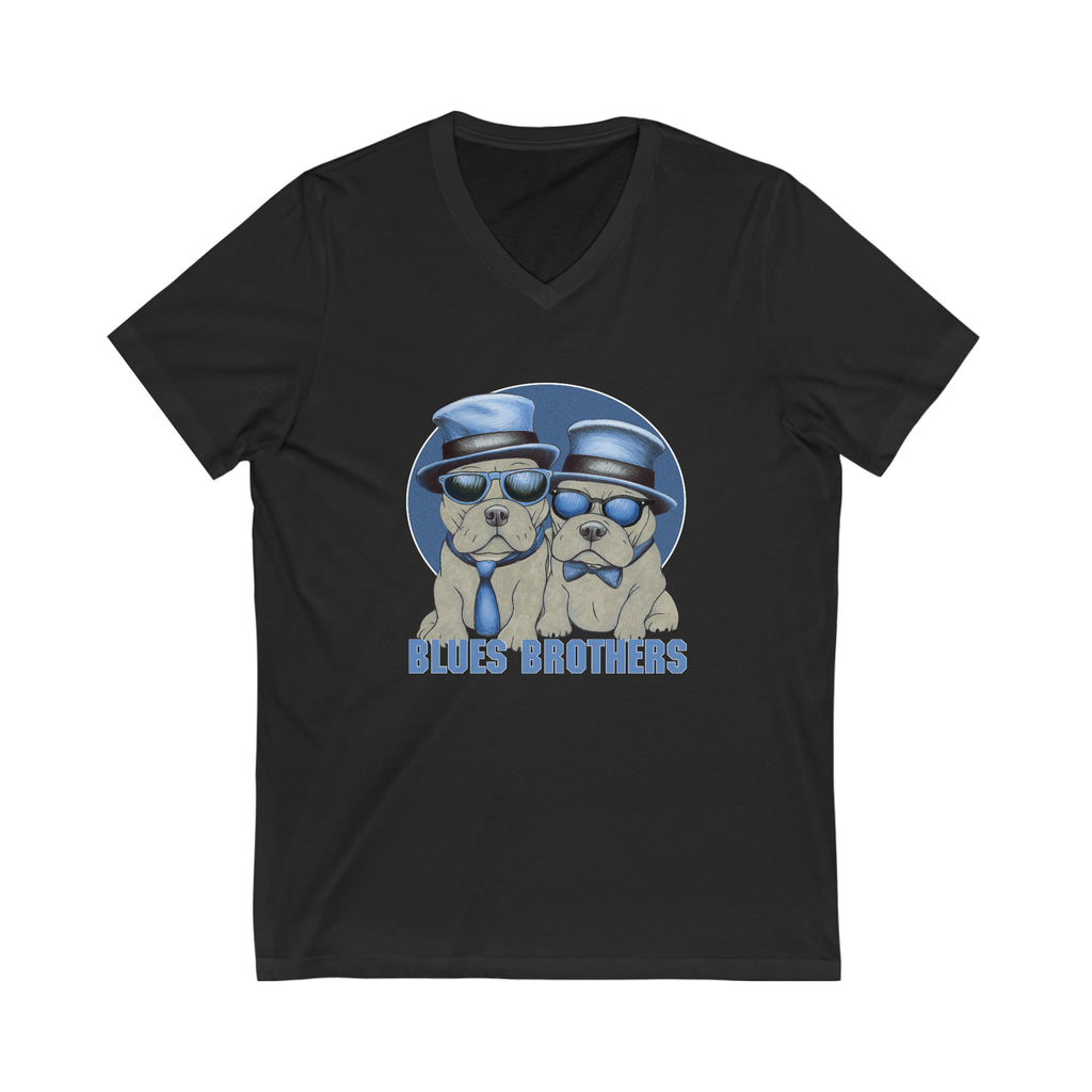 Blues Brothers V Neck T Shirt