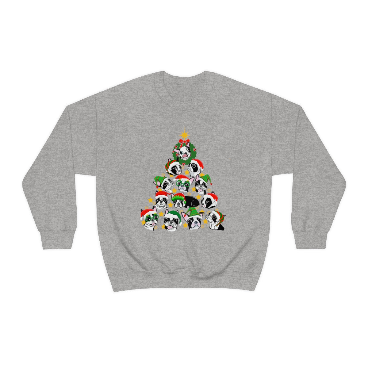 Boston Christmas Tree Sweatshirt