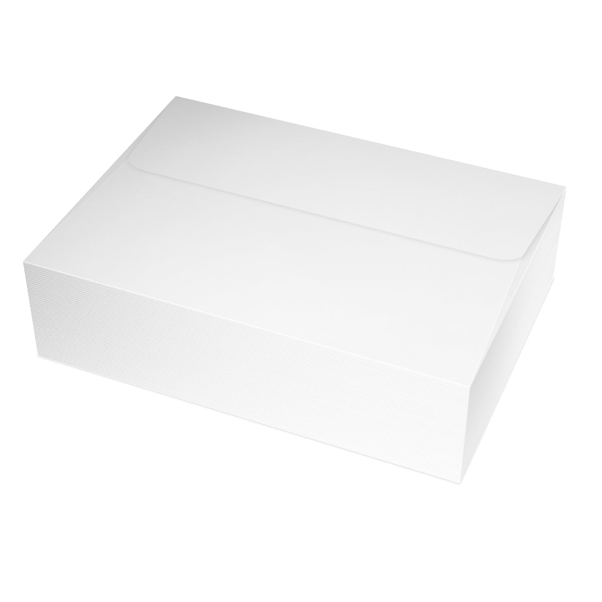 Red Boston Happy Holidays Folded Greeting Cards (1, 10, 30, or 50)