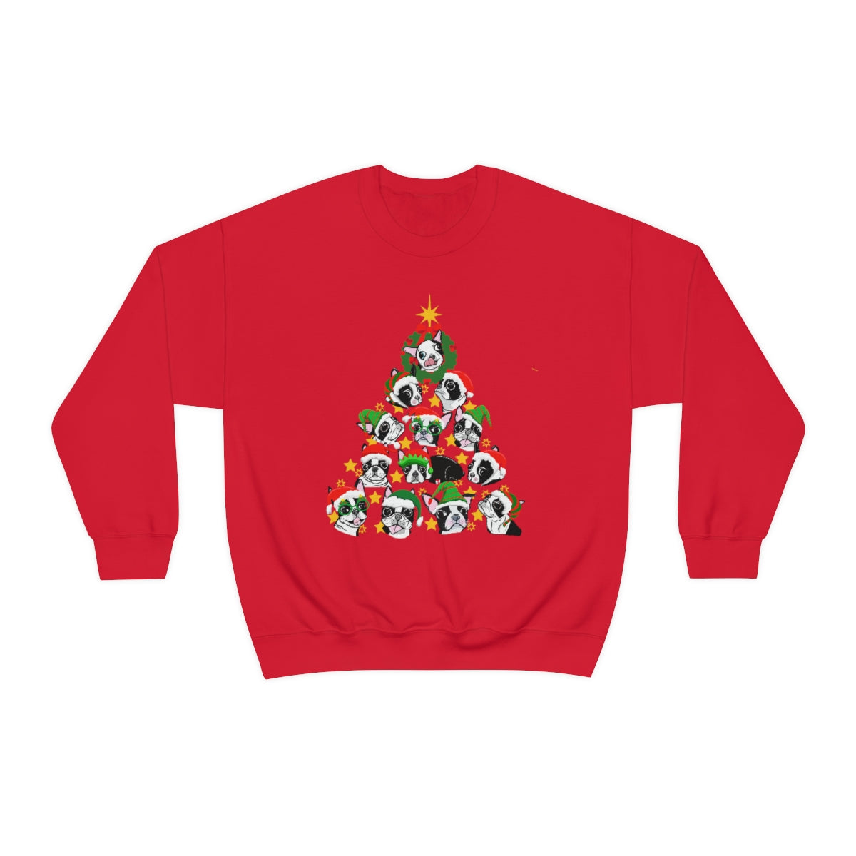 Boston Christmas Tree Sweatshirt