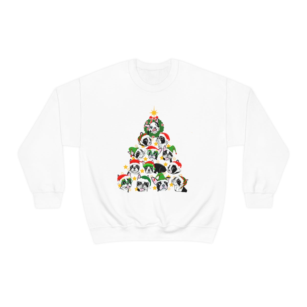 Boston Christmas Tree Sweatshirt