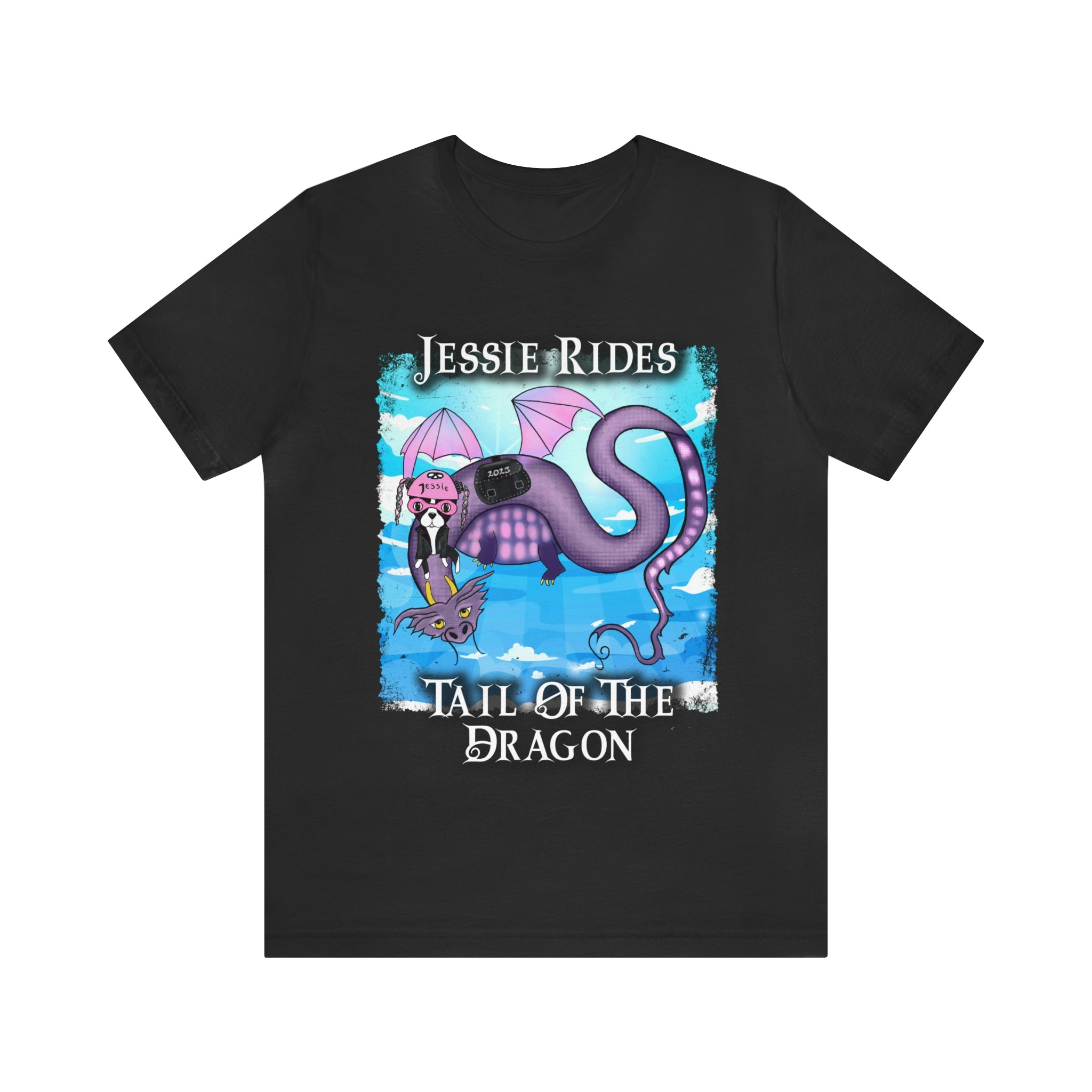 Jessie Rides Tail of the Dragon: Crew Neck Shirt