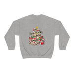Pugs Christmas Tree Sweatshirt