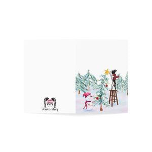 Boston Hope, Wonder, and Joy Folded Greeting Cards (1, 10, 30, or 50)