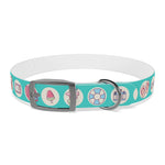 Summer Icons Personalized Dog Collar