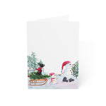 Boston Warmest Wishes Folded Greeting Cards (1, 10, 30, or 50)