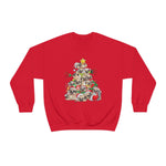 Pugs Christmas Tree Sweatshirt