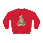 Pugs Christmas Tree Sweatshirt