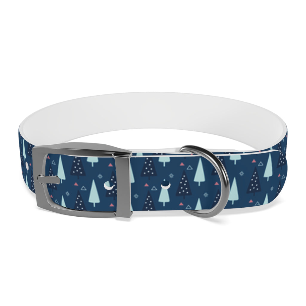 Silent Night Personalized Dog Collar
