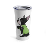 Boston Mom Tumbler: Green Shirt