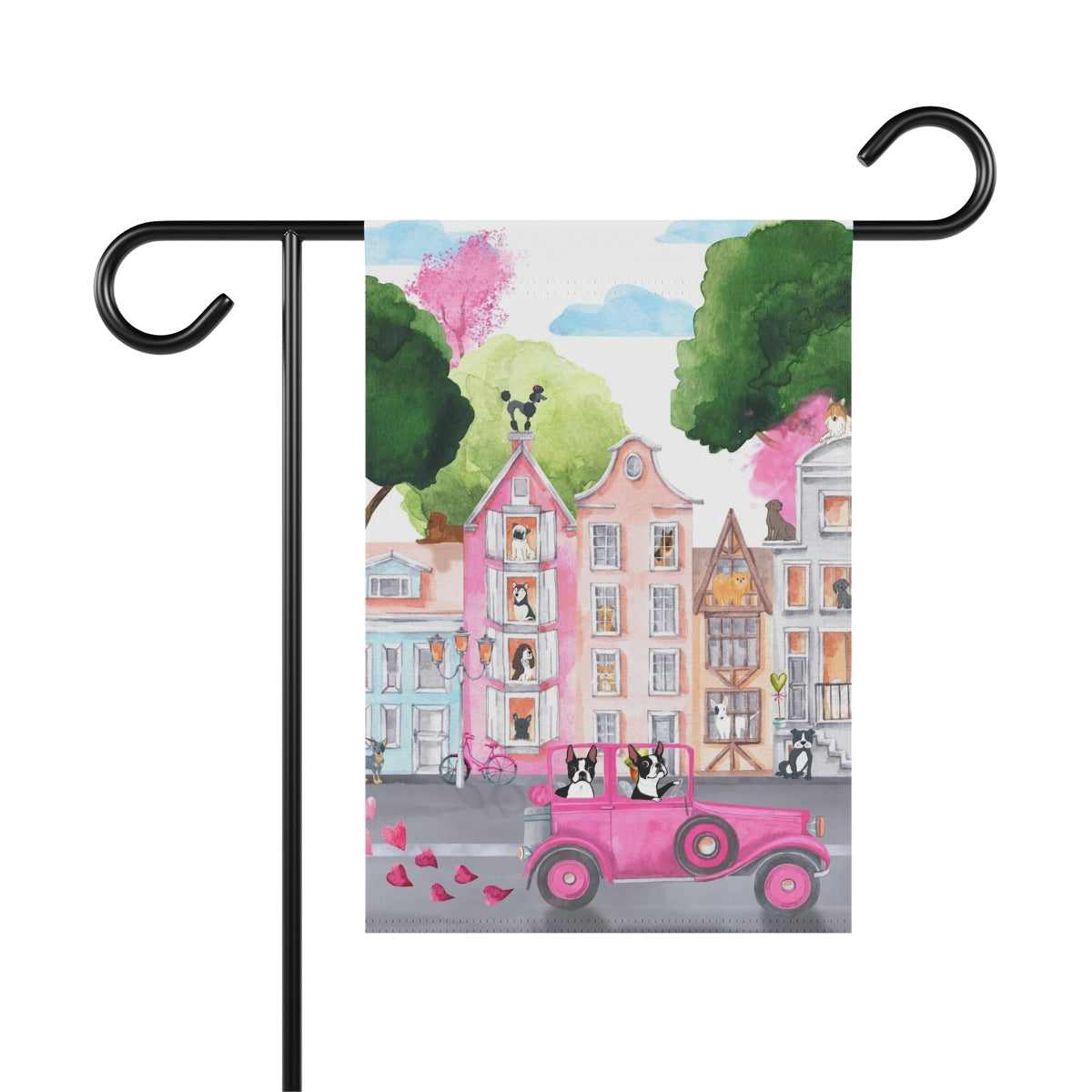 Spread Love Boston Garden Flag