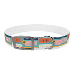 Summer Surfing Personalized Dog Collar