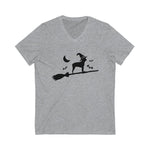 Boston Witch V Neck T-Shirt