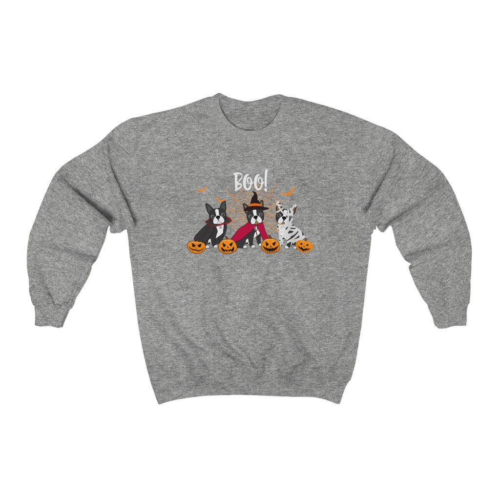 Halloween Bostons Crewneck Sweatshirt