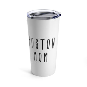 Boston Mom Tumbler: Green Shirt
