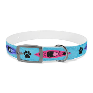 Kayak and Paws Dog Collar