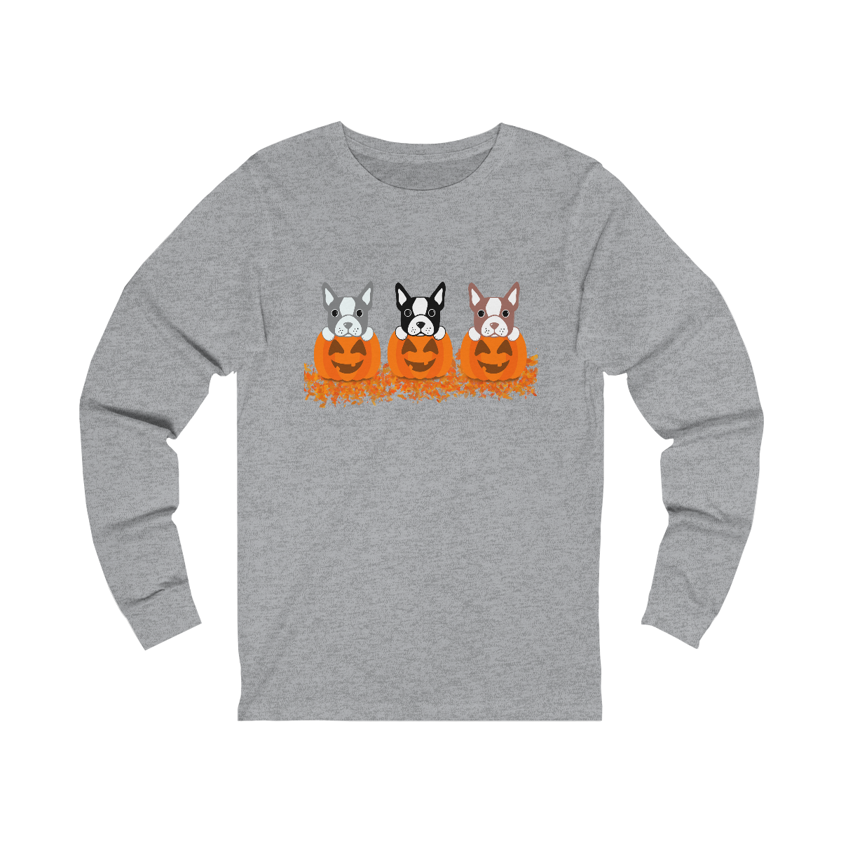 Boston Pumpkins Jersey Long Sleeve T-Shirt