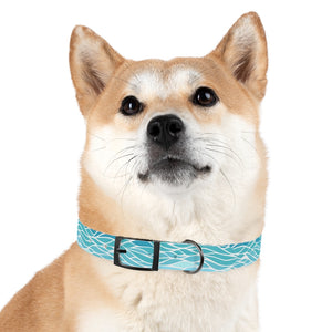 Beachy Personalized Dog Collar