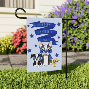 Father's Day Boston Garden Flag