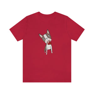 Brown Boston I Love You Tee