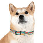Summer Surfing Personalized Dog Collar