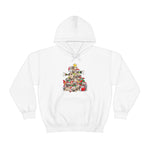 Pugs Christmas Tree Hooded Sweatshirt