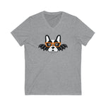 Boston Bat Vampire V-Neck Tee