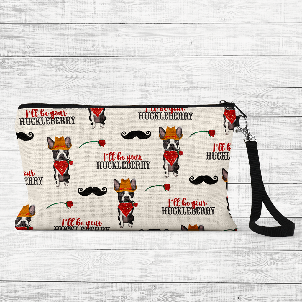 I'll Be Your Huckleberry Wristlet