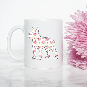 Boston Terrier Flower Child Mug