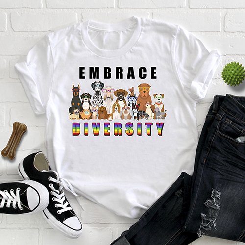 Embrace Diversity T Shirt