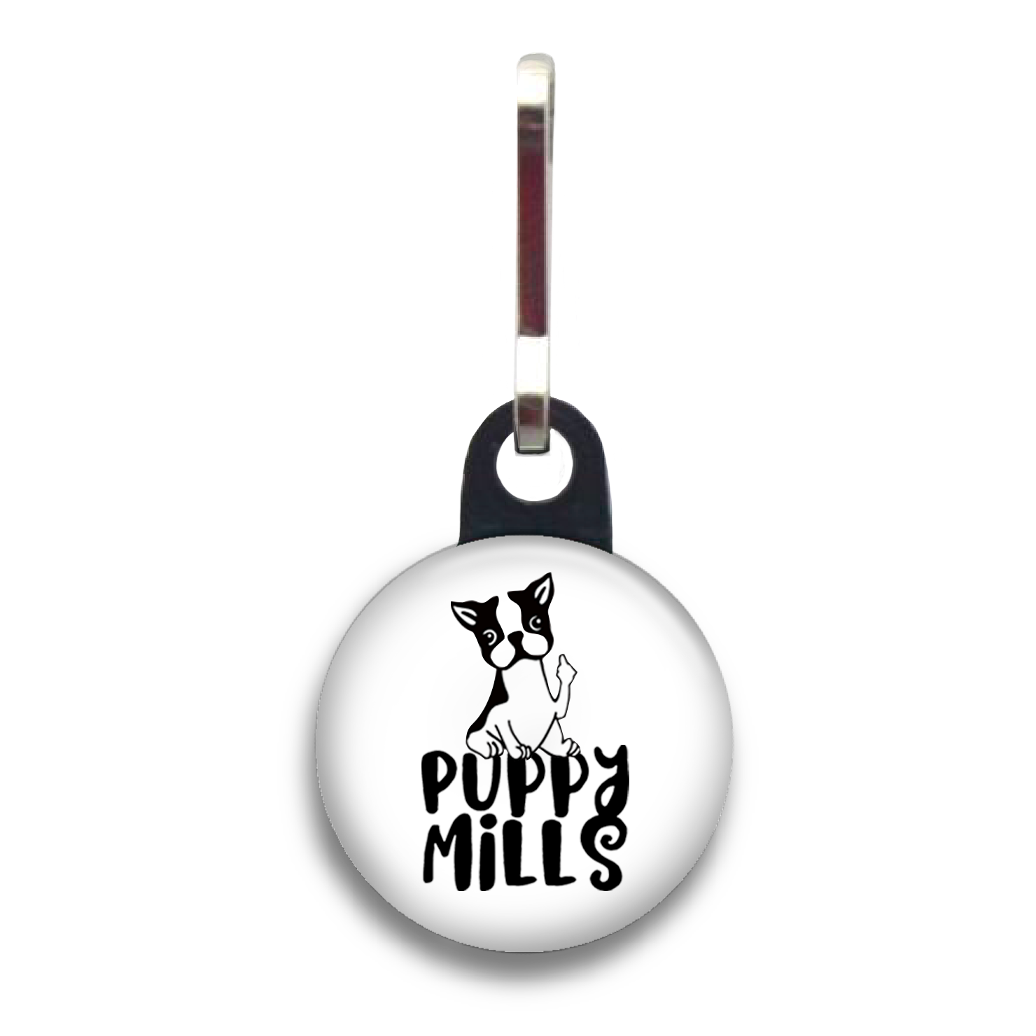 F Puppy Mills Dog Tag
