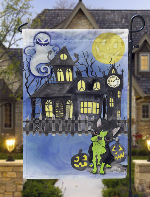 Frankenstein Boston Garden Flag