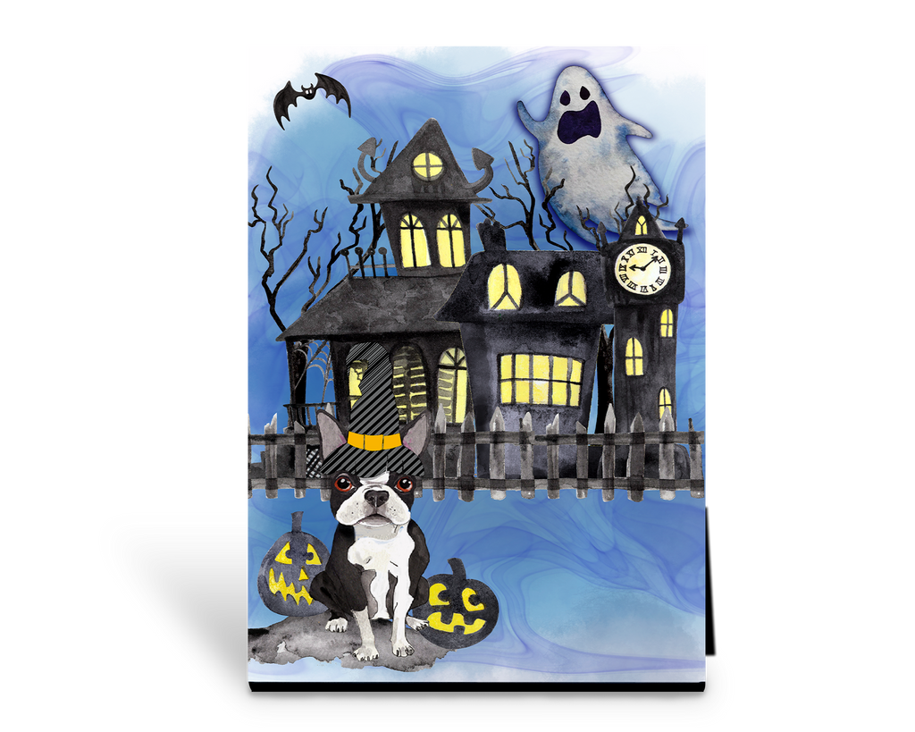 Halloween Witch Boston Art Panel