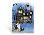 Halloween Witch Boston Art Panel