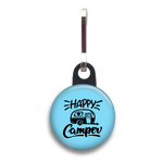 Happy Camper Dog Tag