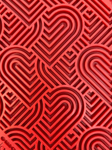 Heart Love Lick Mat