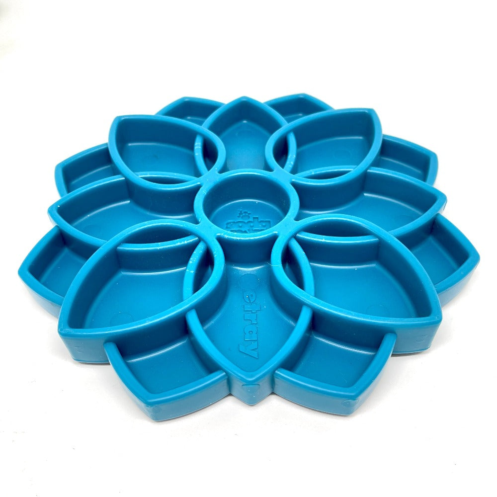 Blue Mandala Enrichment Tray