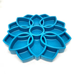 Blue Mandala Enrichment Tray