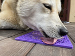Purple Bone Lick Mat