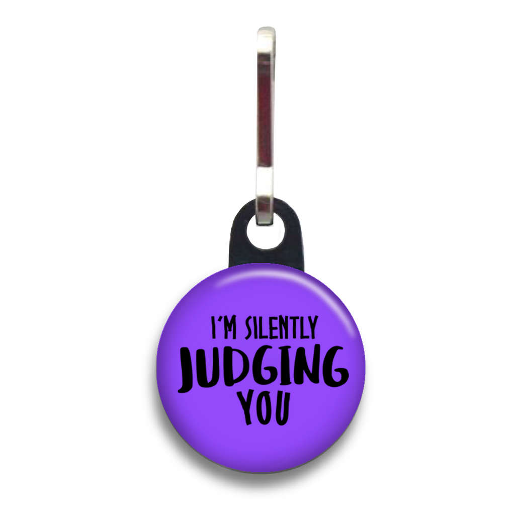 Silently Judging You Dog Tag