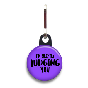 Silently Judging You Dog Tag