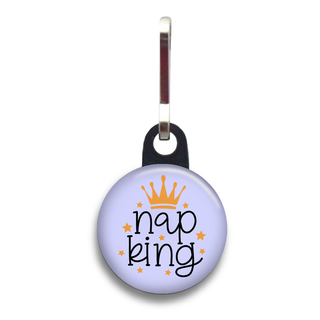 Nap King Dog Tag