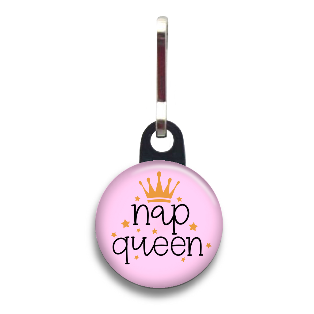 Nap Queen Dog Tag