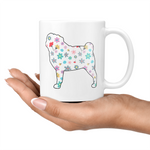 Pug Flower Child Mug