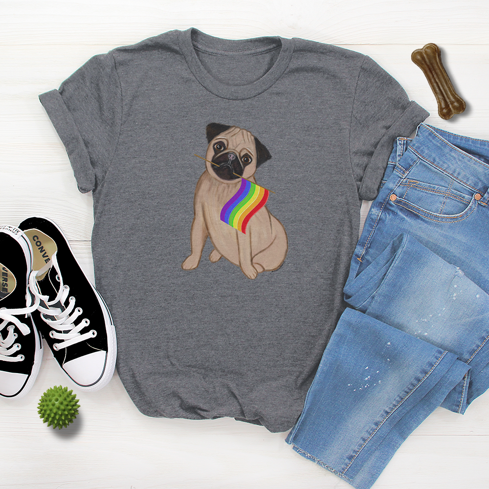 Pug Pride T Shirt