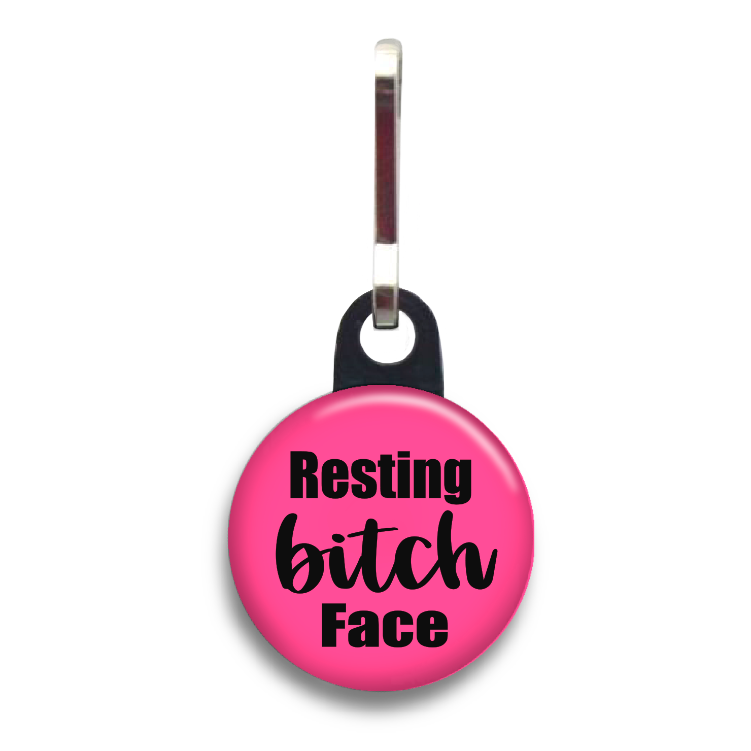Resting Bitch Face Dog Tag