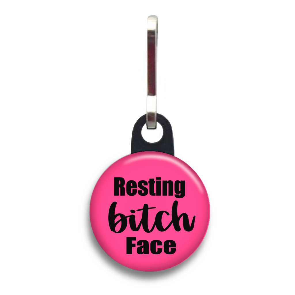 Resting Bitch Face Dog Tag